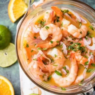 ceviche de camaron-ceviches mi angel